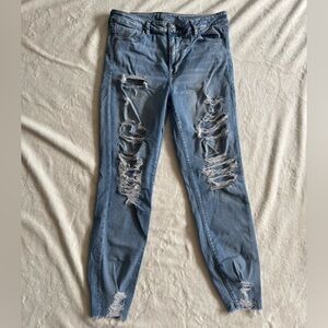 American Eagle Outfitters Light Blue Denim